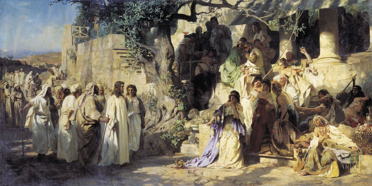 Christ and Sinner by Henryk Siemiradzki