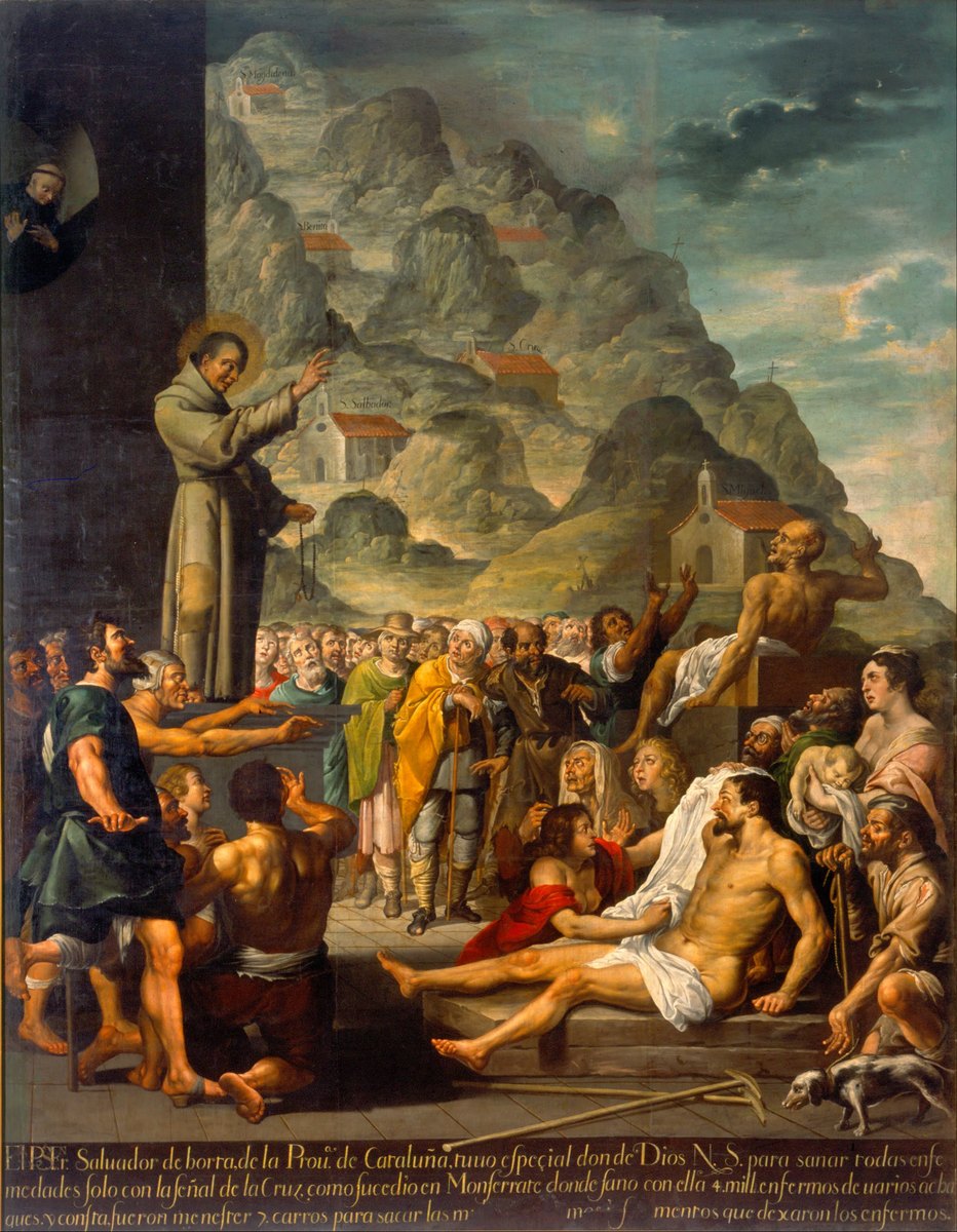 Miracles of Saint Salvador of Horta by José Juárez