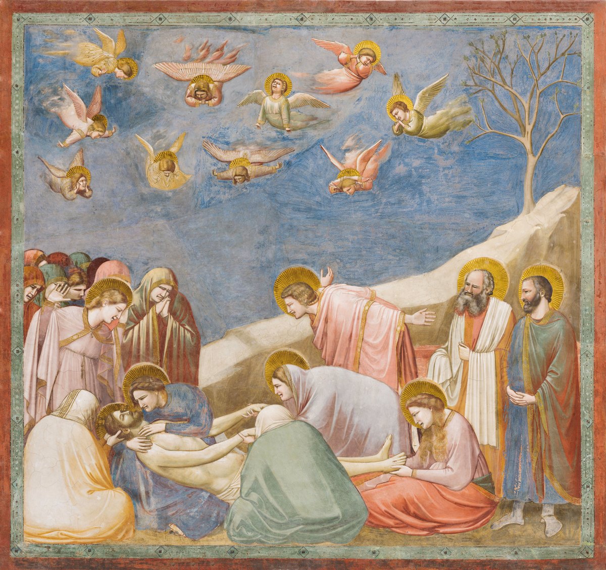 Lamentation (The Mourning of Christ) by Giotto