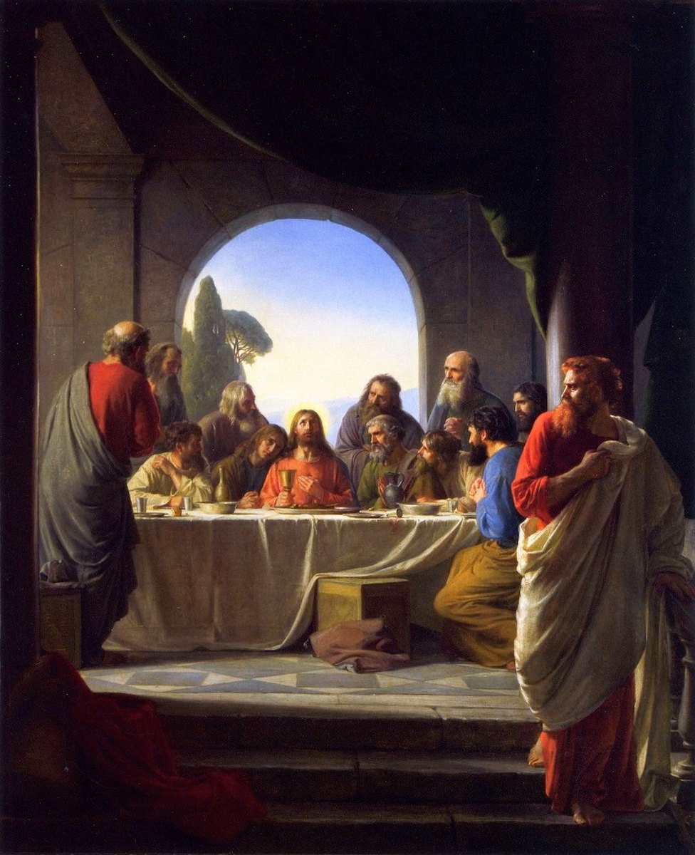 The Last Supper by Carl Bloch