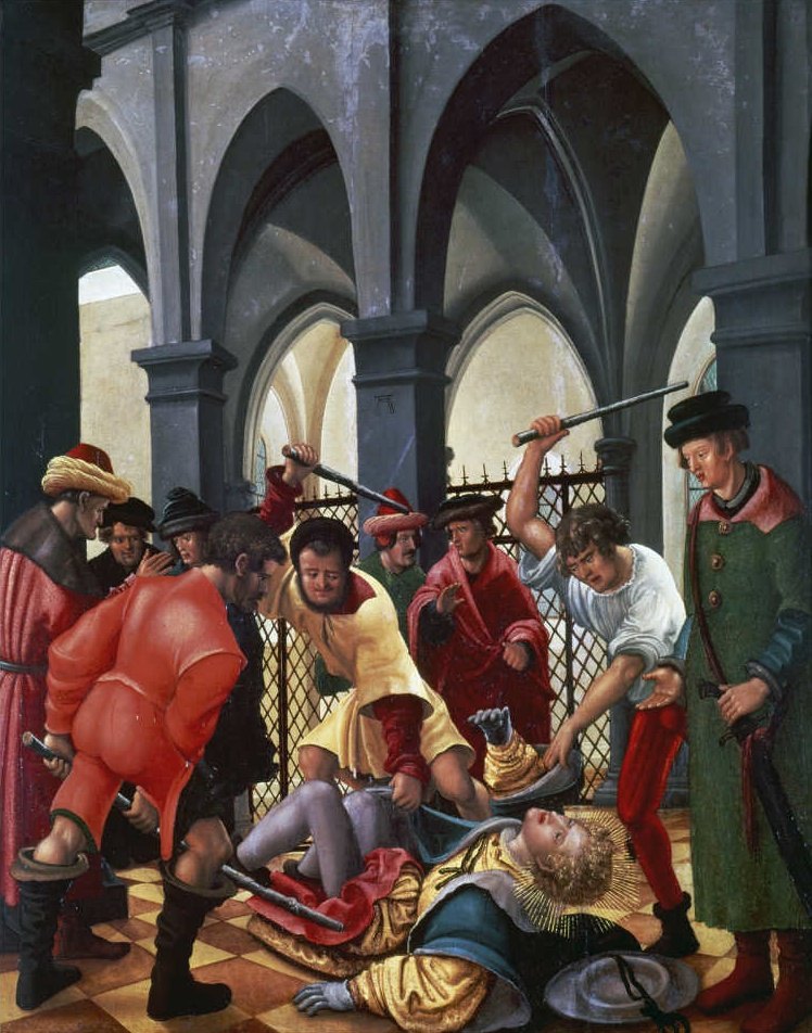 St. Florian's Martyrdom by Albrecht Altdorfer