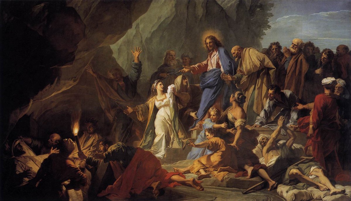 The Raising of Lazarus by Jean Jouvenet