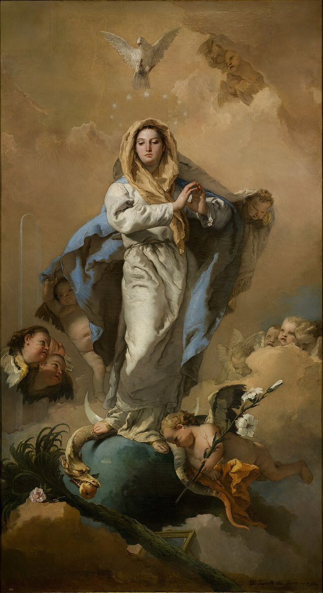 The Immaculate Conception by Giovanni Battista Tiepolo