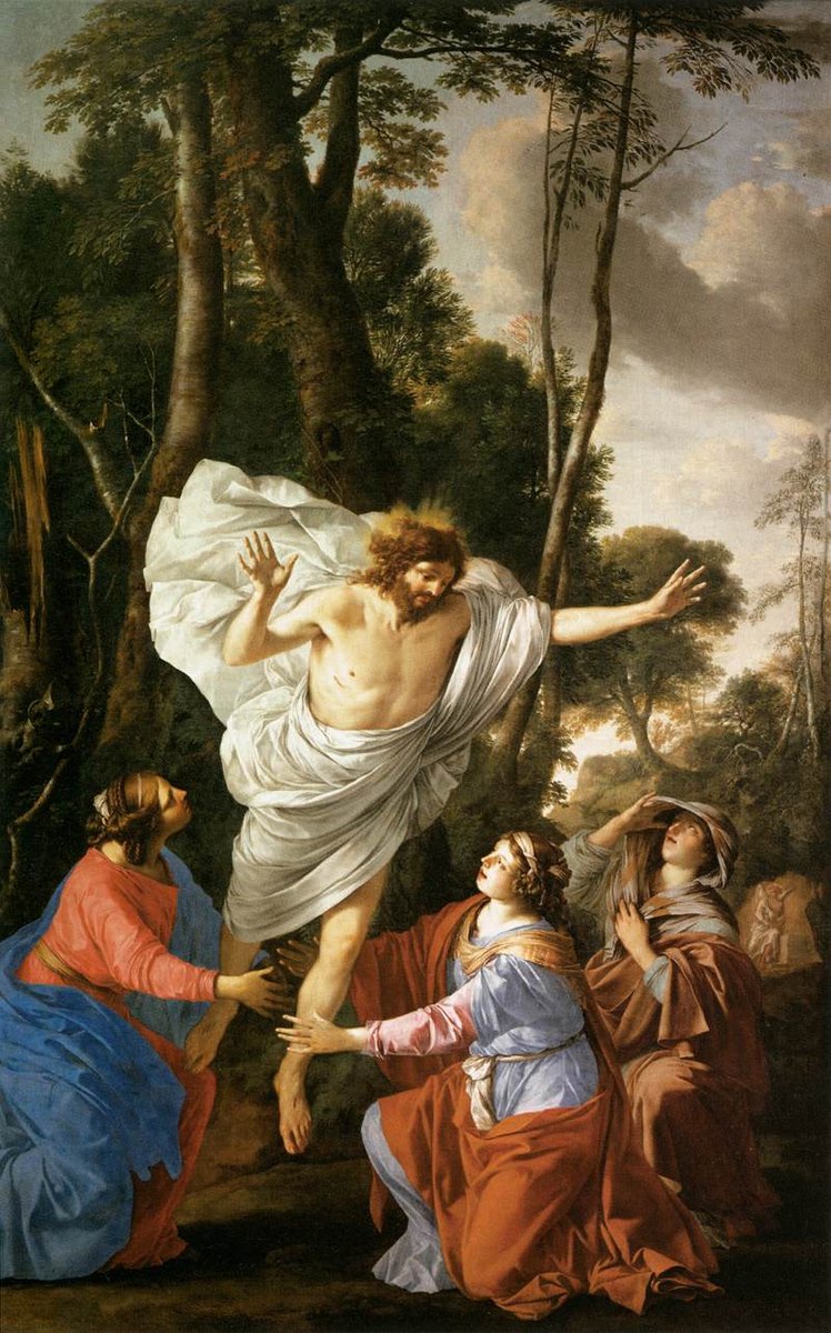Jesus Appearing to the Three Marys by Laurent de La Hyre