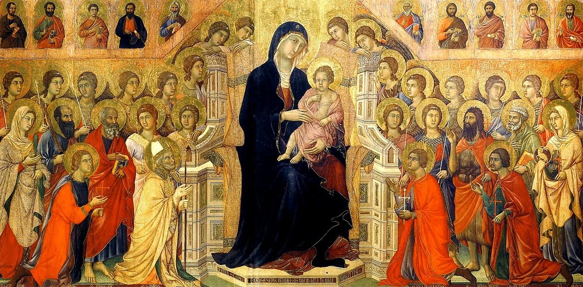 Maestà by Duccio di Buoninsegna