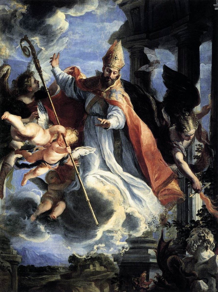 The Triumph of St. Augustine by Claudio Coello