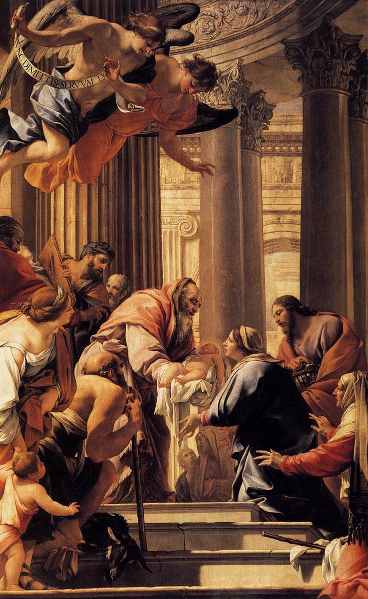 Presentation in the Temple by Simon Vouet