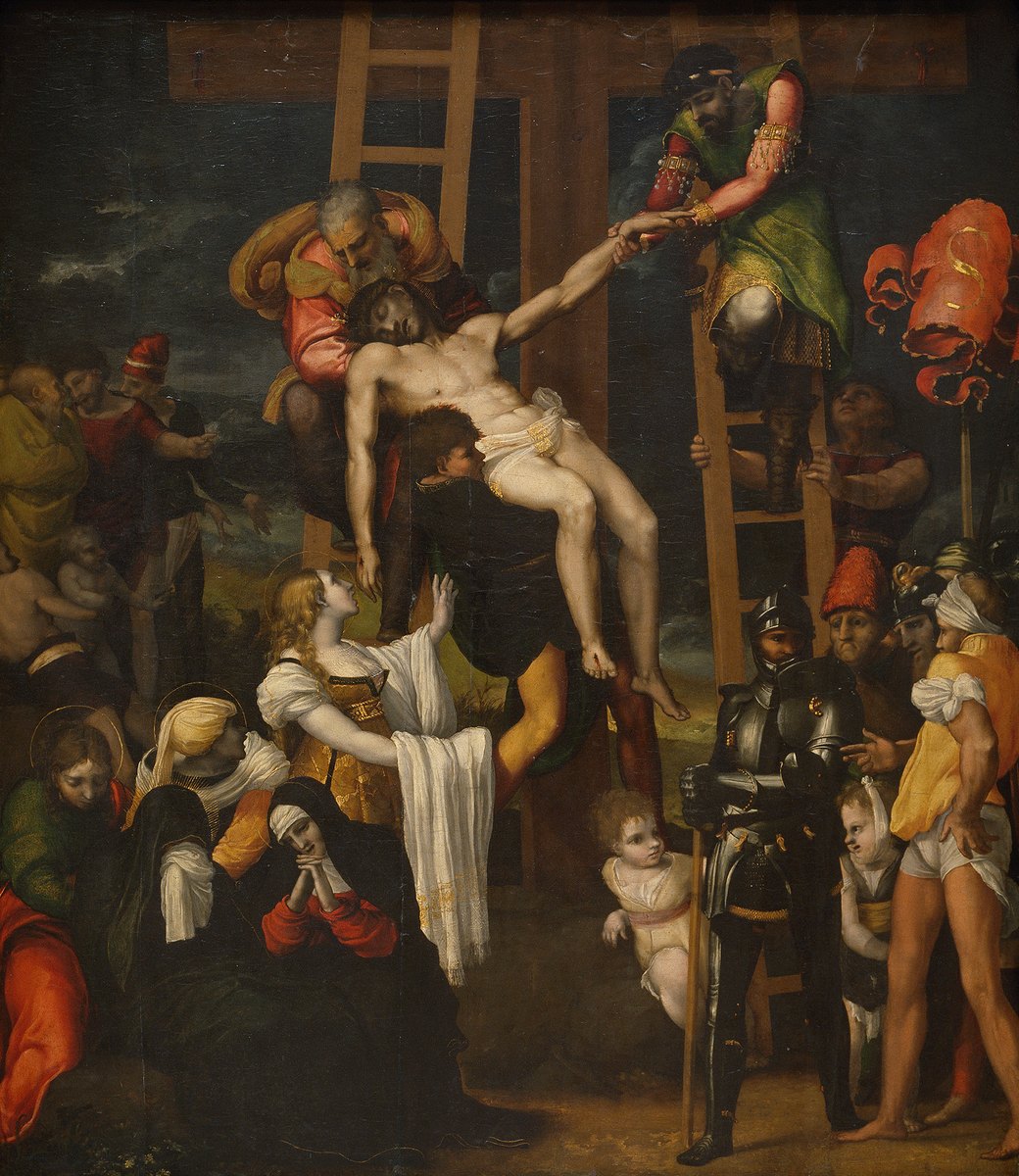 Descent from the Cross by Pedro Machuca
