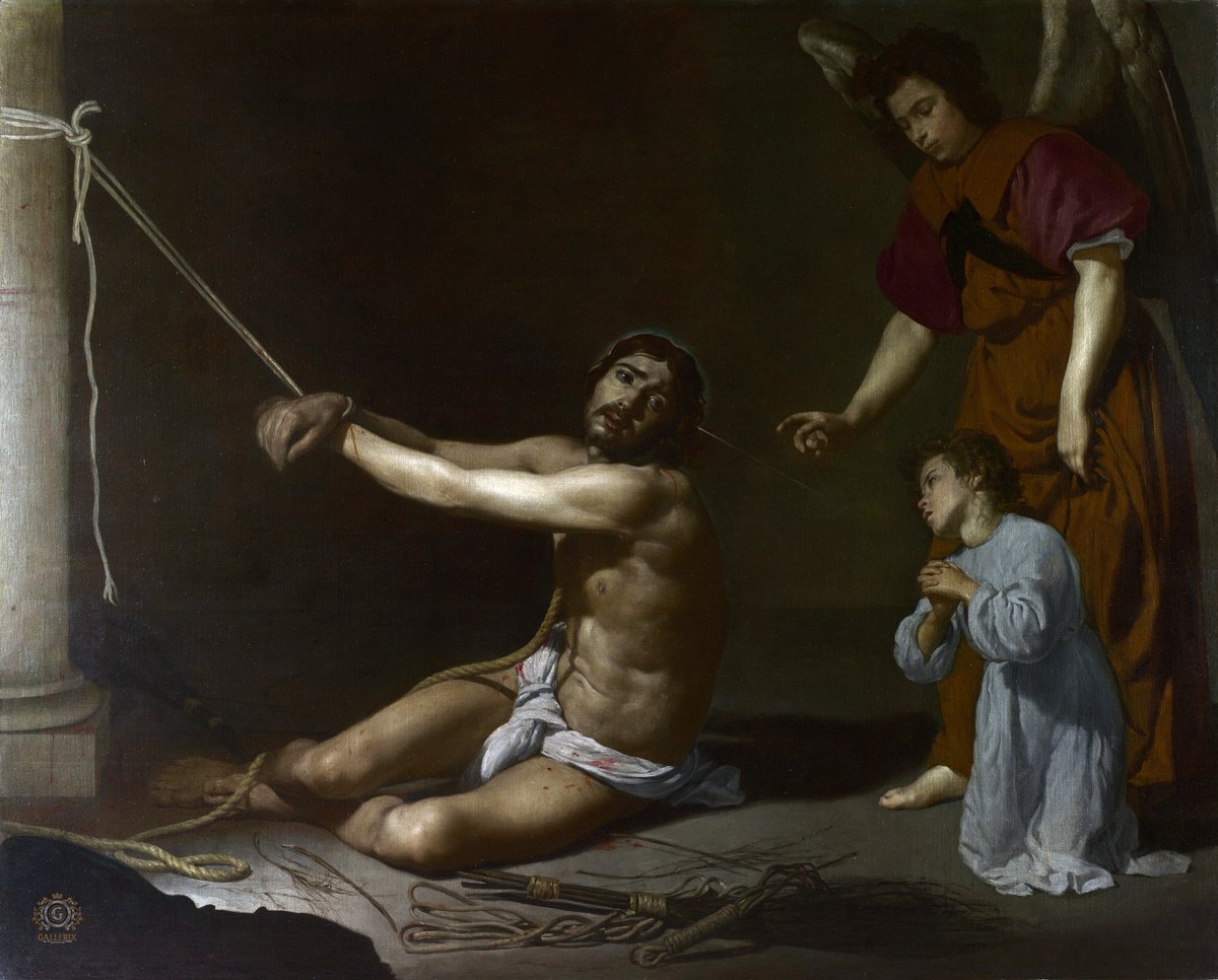 Christ contemplated by the Christian Soul by Diego Velázquez