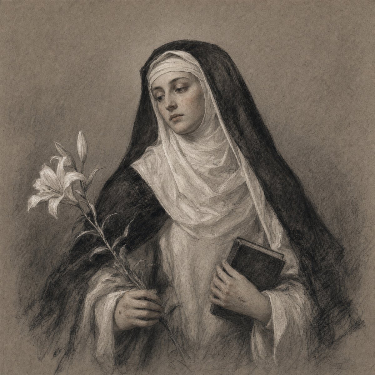 Saint Catherine of Siena by Catholic Art Studio