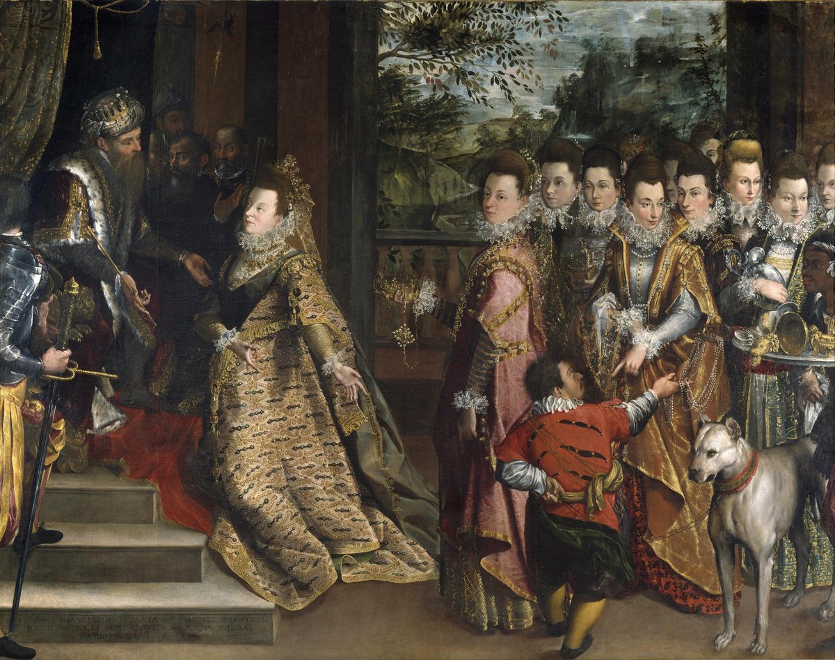 Visit of the Queen of Sheba to Solomon by Lavinia Fontana