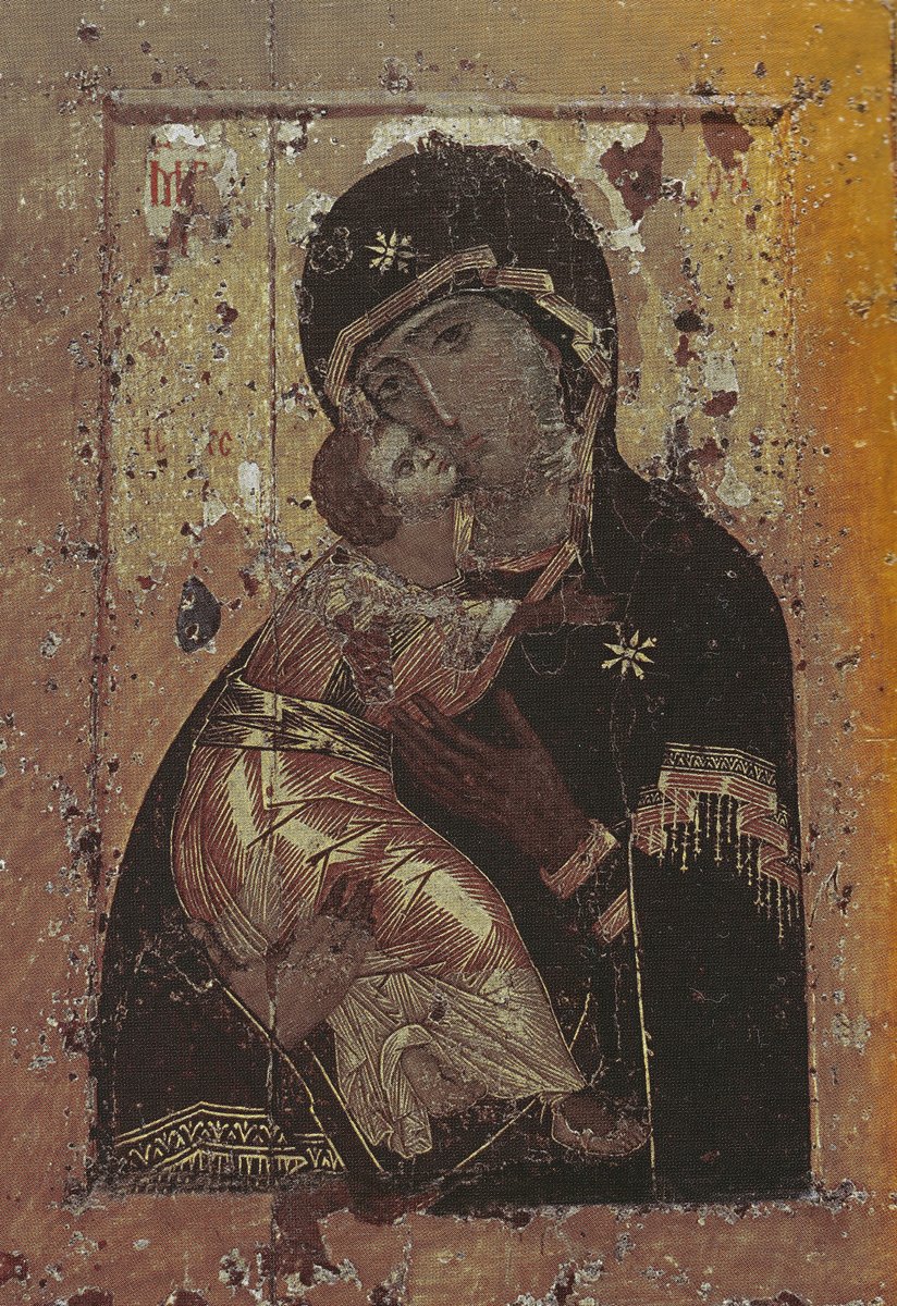 Theotokos of Vladimir by Unknown
