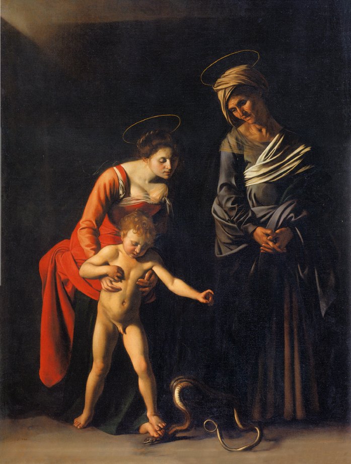 Madonna and Child with Saint Anne (Dei Palafrenieri) by Caravaggio