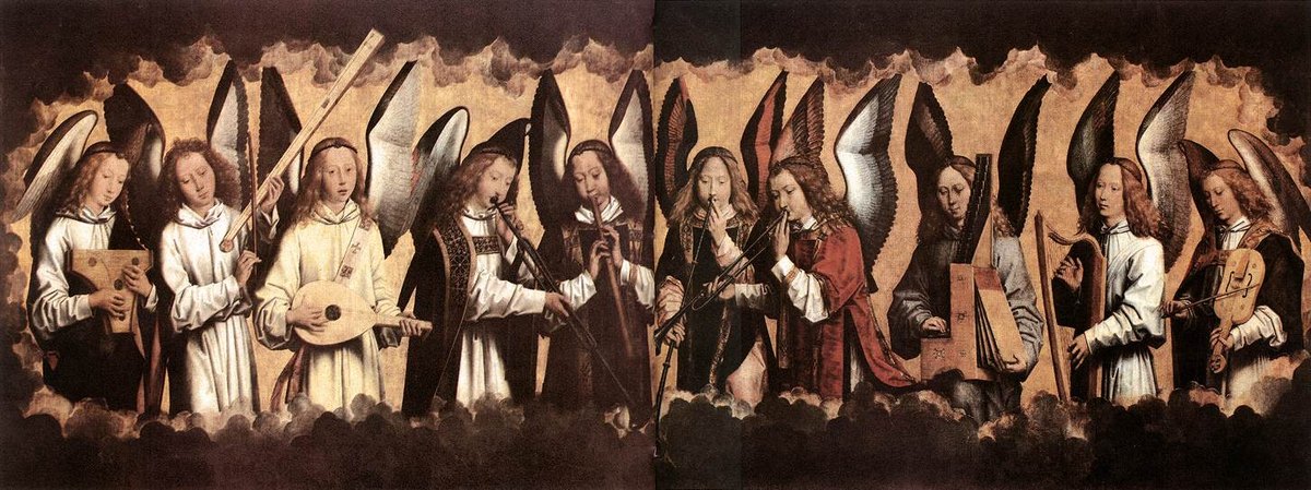 Angel Musicians by Hans Memling