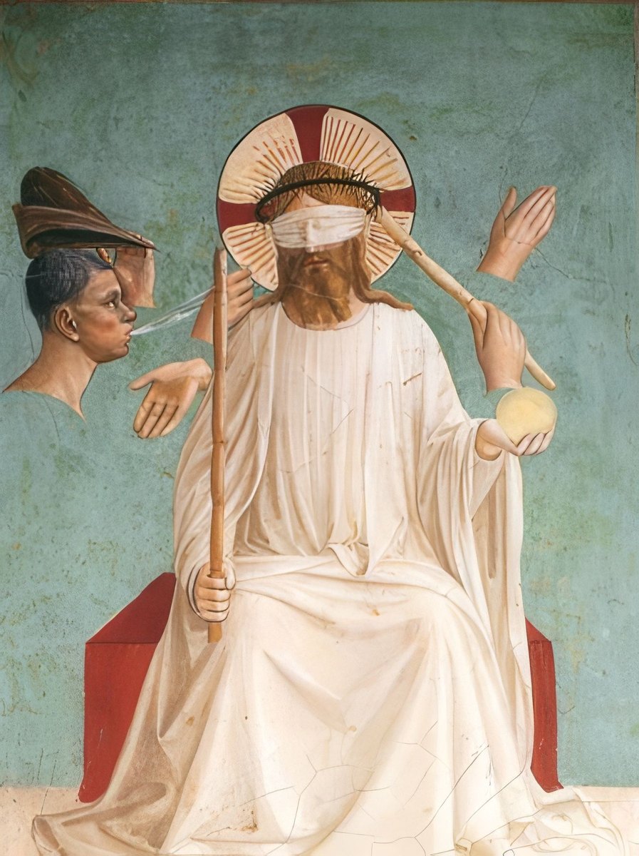 The Mocking of Christ by Fra Angelico