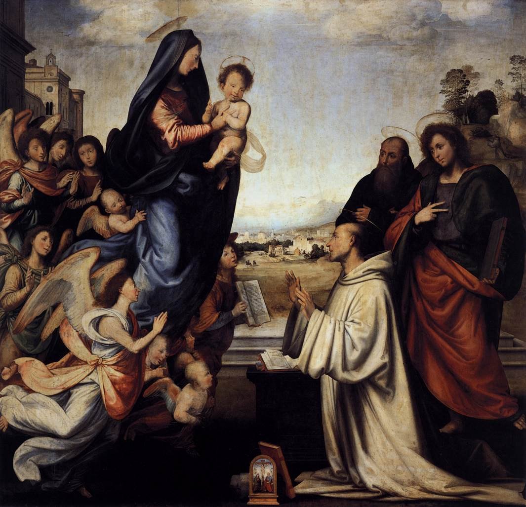 The Vision of St Bernard by Fra Bartolomeo