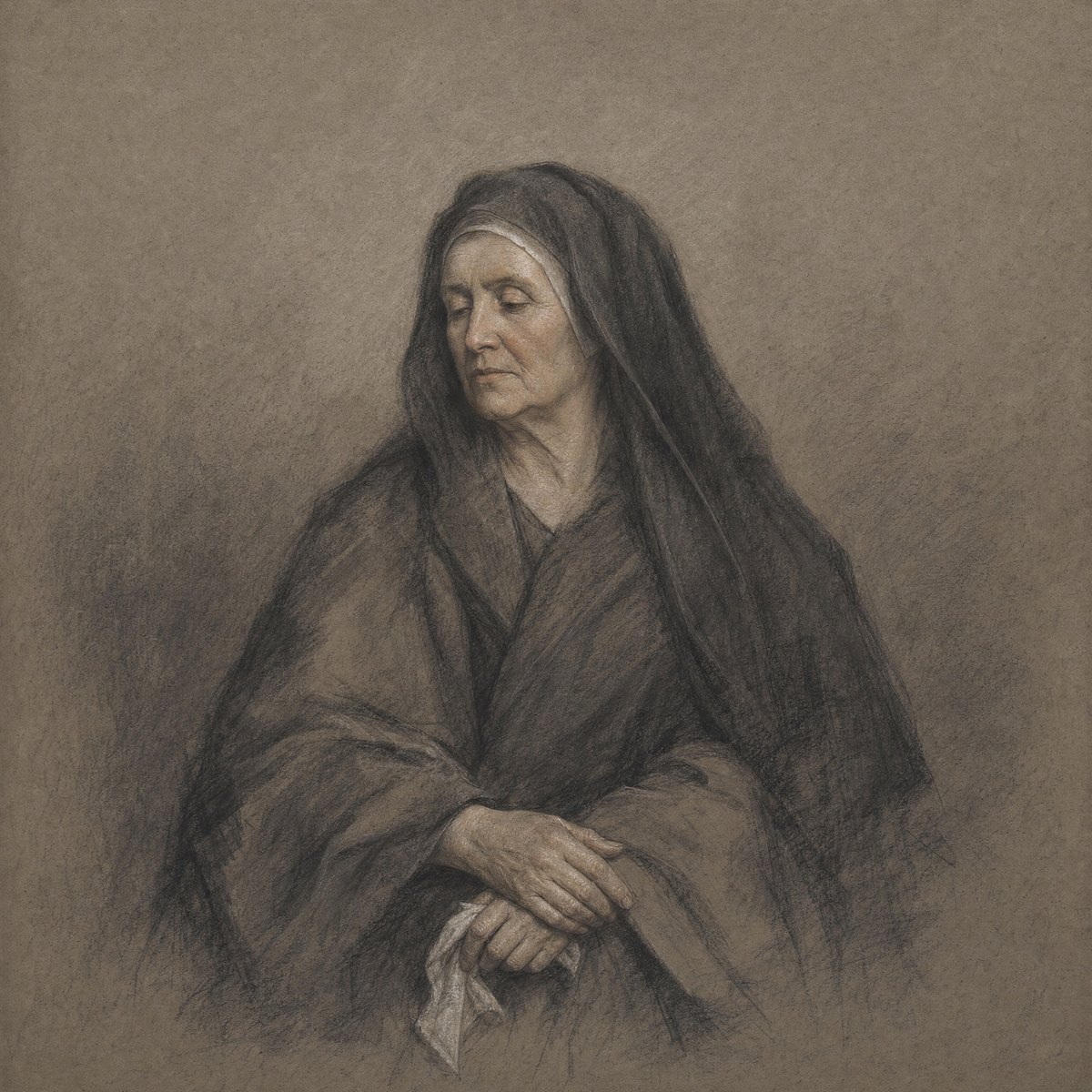 Saint Monica by Catholic Art Studio