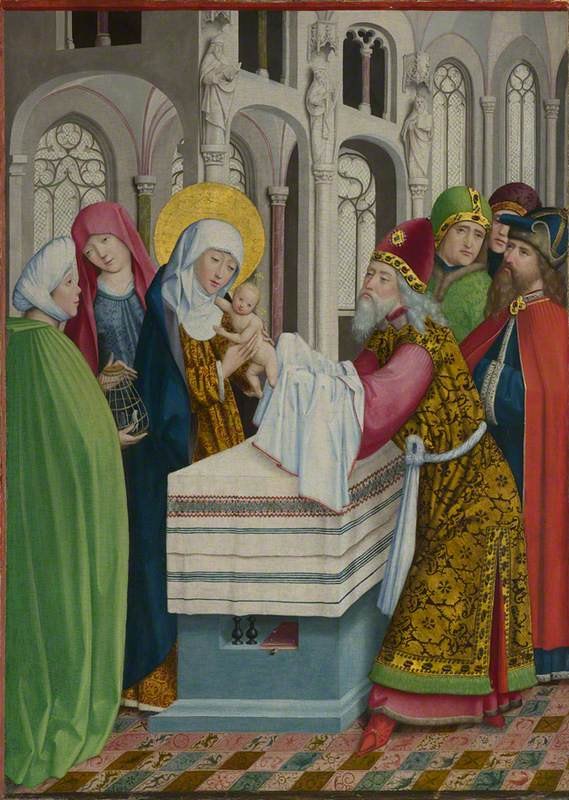 The Presentation in the Temple by Master of Liesborn