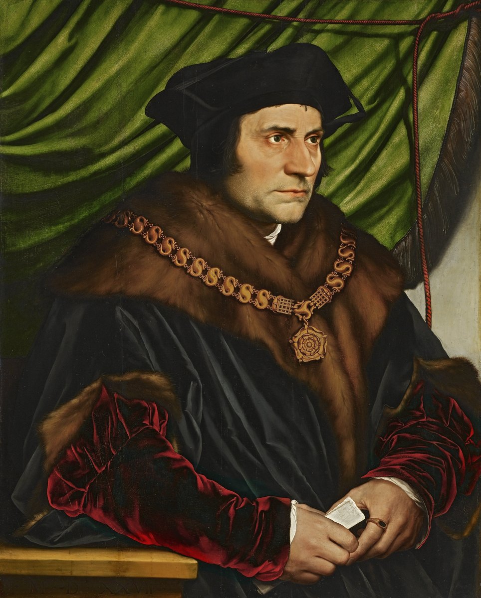 St. Thomas More by Hans Holbein the Younger