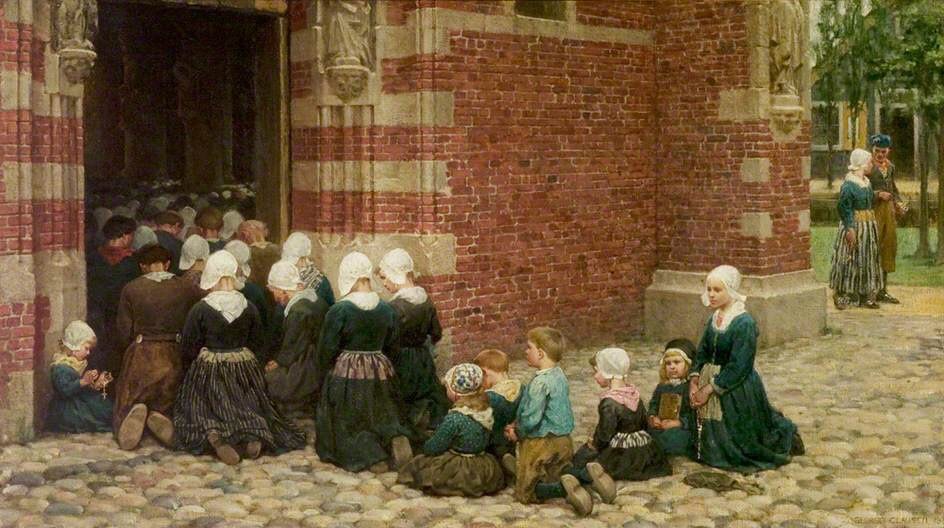 High Mass by George Clausen