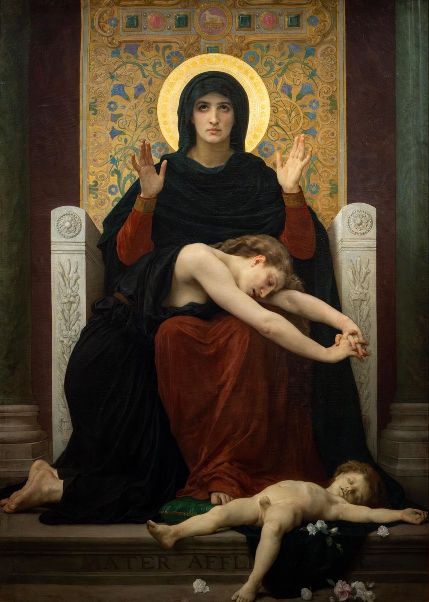 The Virgin of Consolation by William-Adolphe Bouguereau