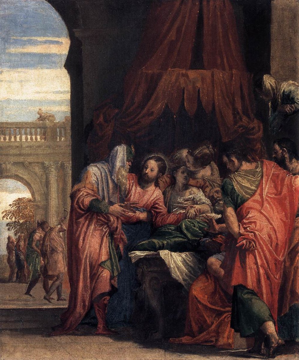 Raising of Jairus' Daughter by Paolo Veronese