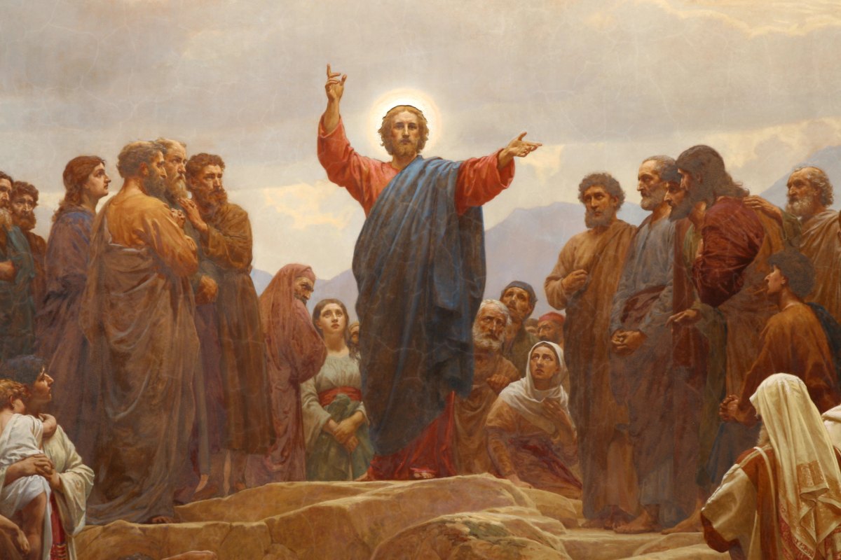 Sermon on the Mount by Henrik Olrik