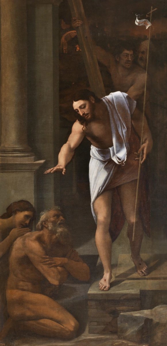 Christ Descending Into Limbo by Sebastiano del Piombo