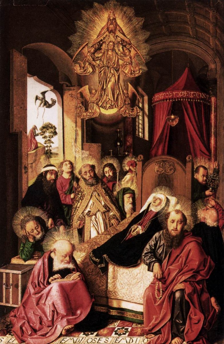 Death of the Virgin by Bartolomé Bermejo
