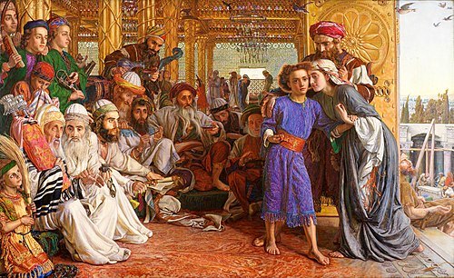 The Finding of the Saviour in the Temple by William Holman Hunt