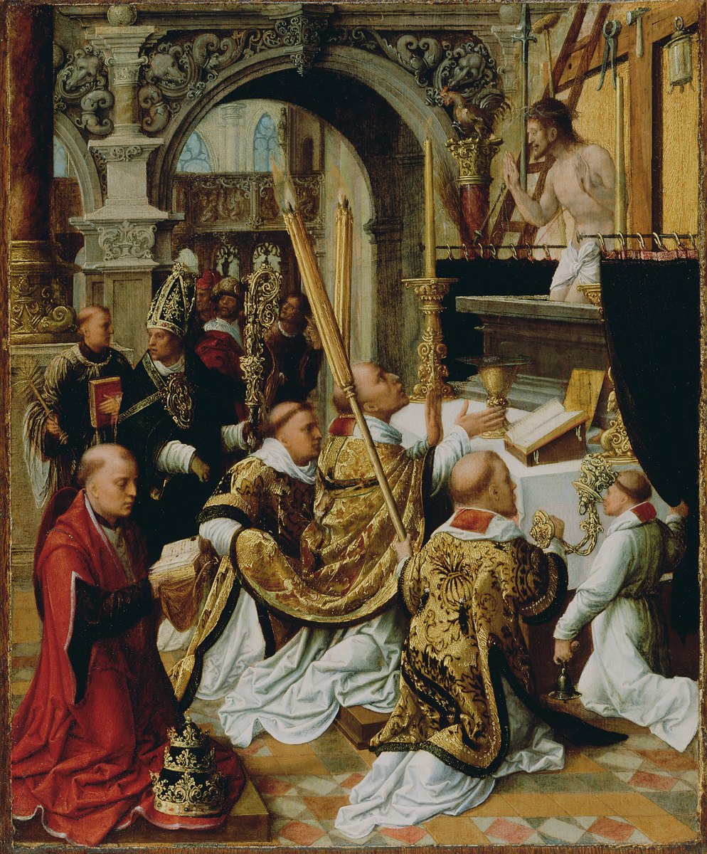 The Mass of Saint Gregory the Great by Adriaen Isenbrant