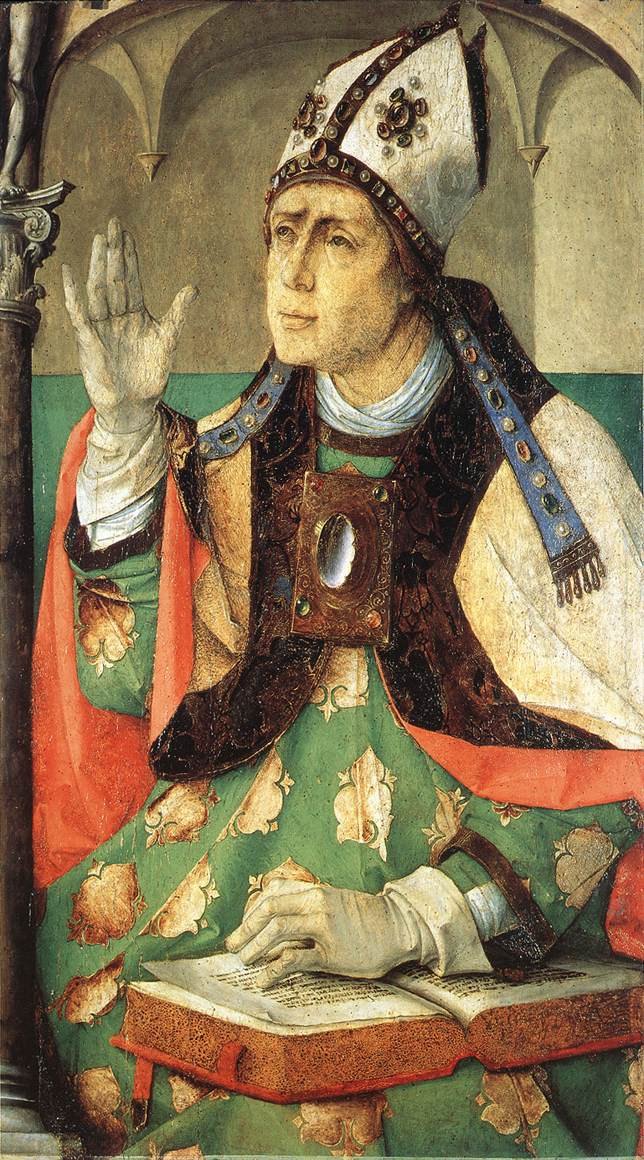 St. Augustine by Justus van Gent