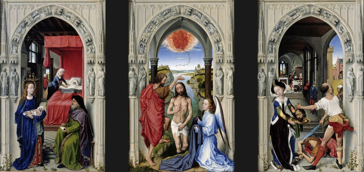 The Saint John Altarpiece by Rogier van der Weyden