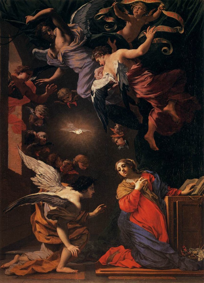 The Annunciation by Michel Dorigny