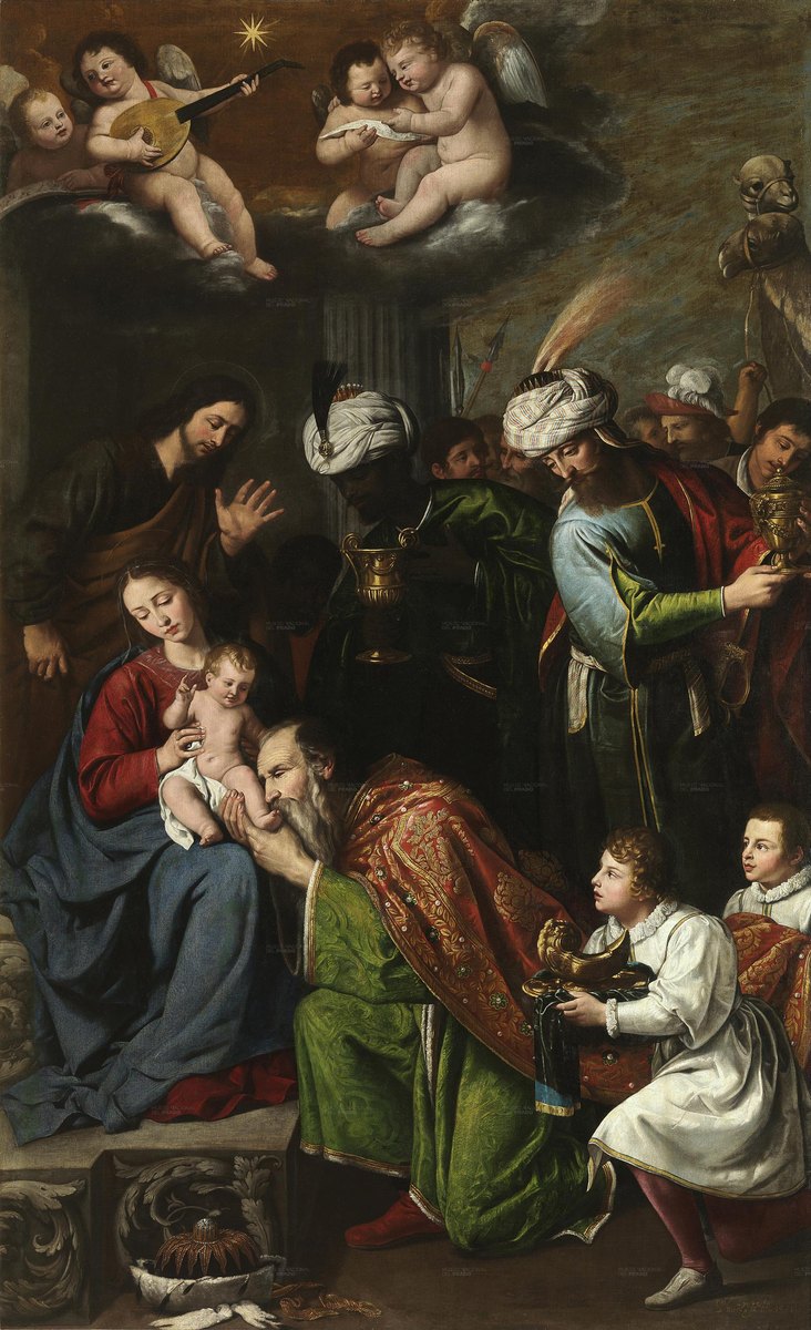 Adoration of the Magi by Pedro Núñez del Valle