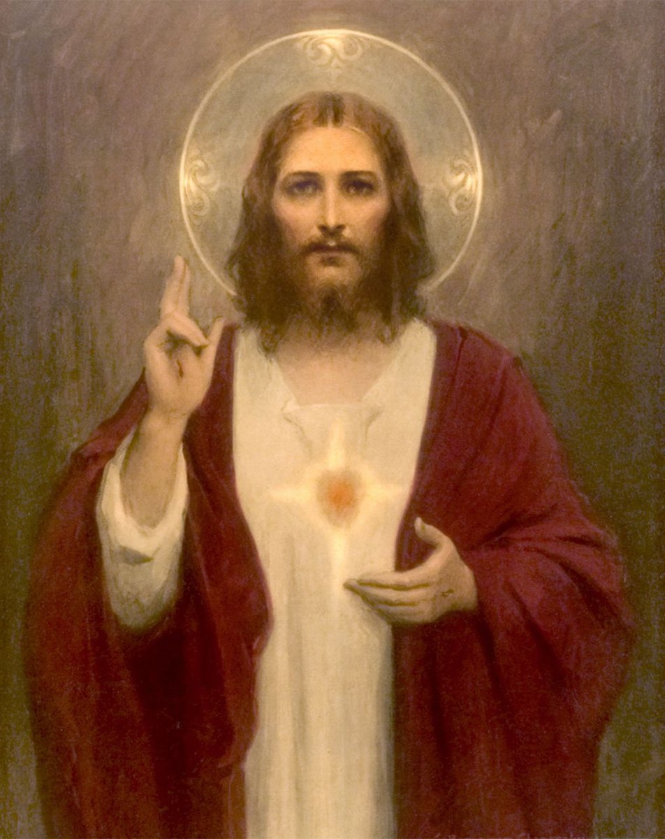 Sacred Heart of Jesus by Charles Bosseron Chambers