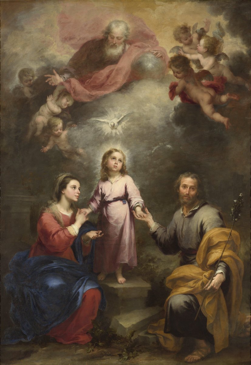 The Heavenly and Earthly Trinities by Bartolomé Esteban Murillo