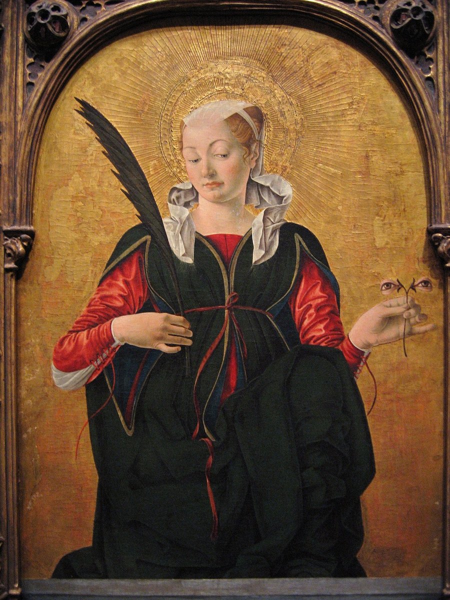 Saint Lucy by Francesco del Cossa