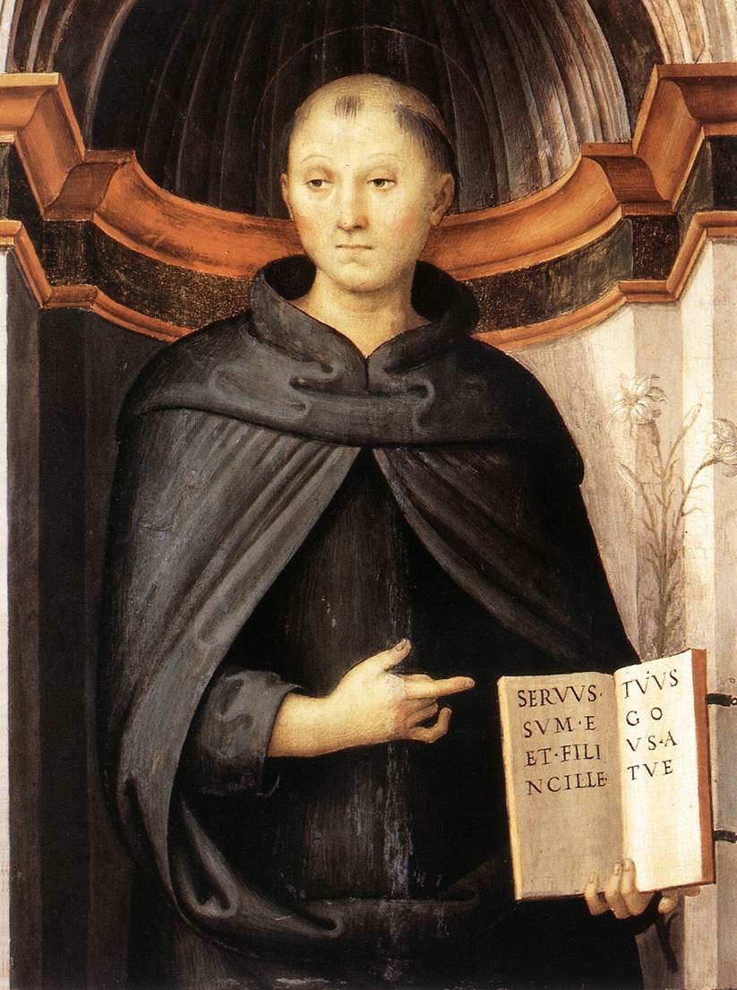 Saint Philip Benizi by Pietro Perugino