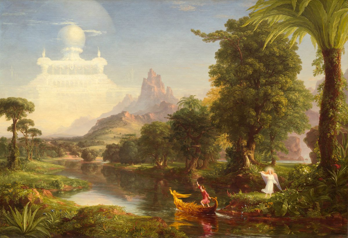 The Voyage of Life Youth by Thomas Cole