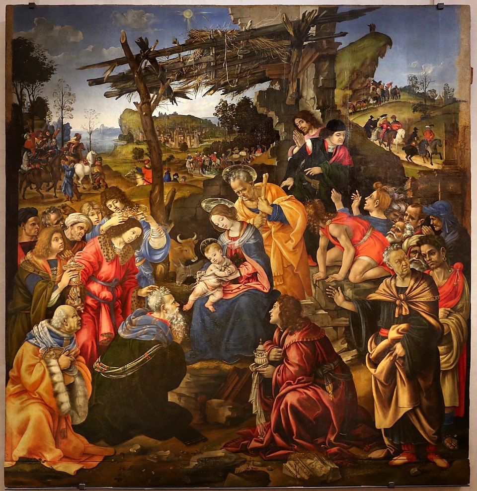 Adoration of the Magi by Filippino Lippi