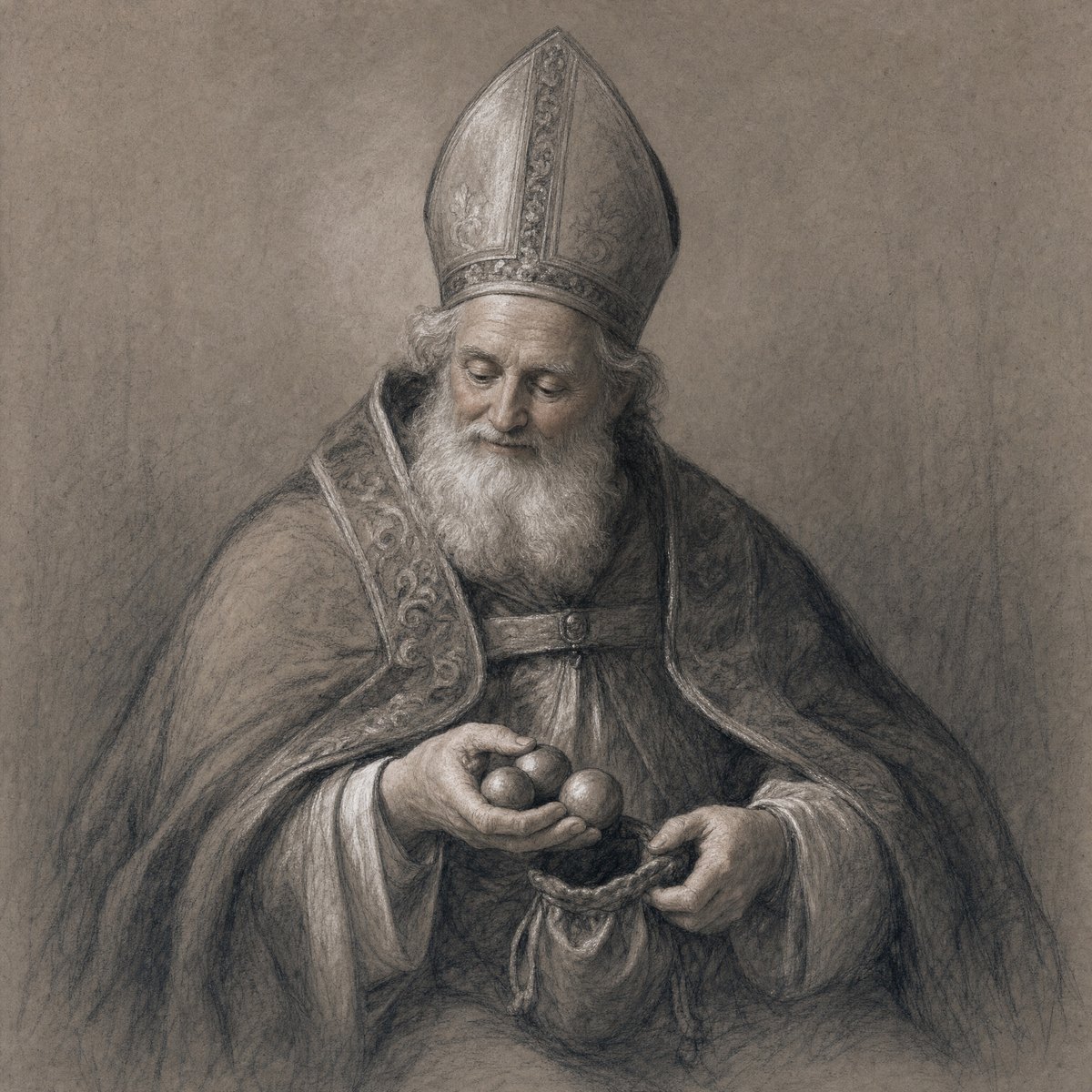Saint Nicholas by Catholic Art Studio