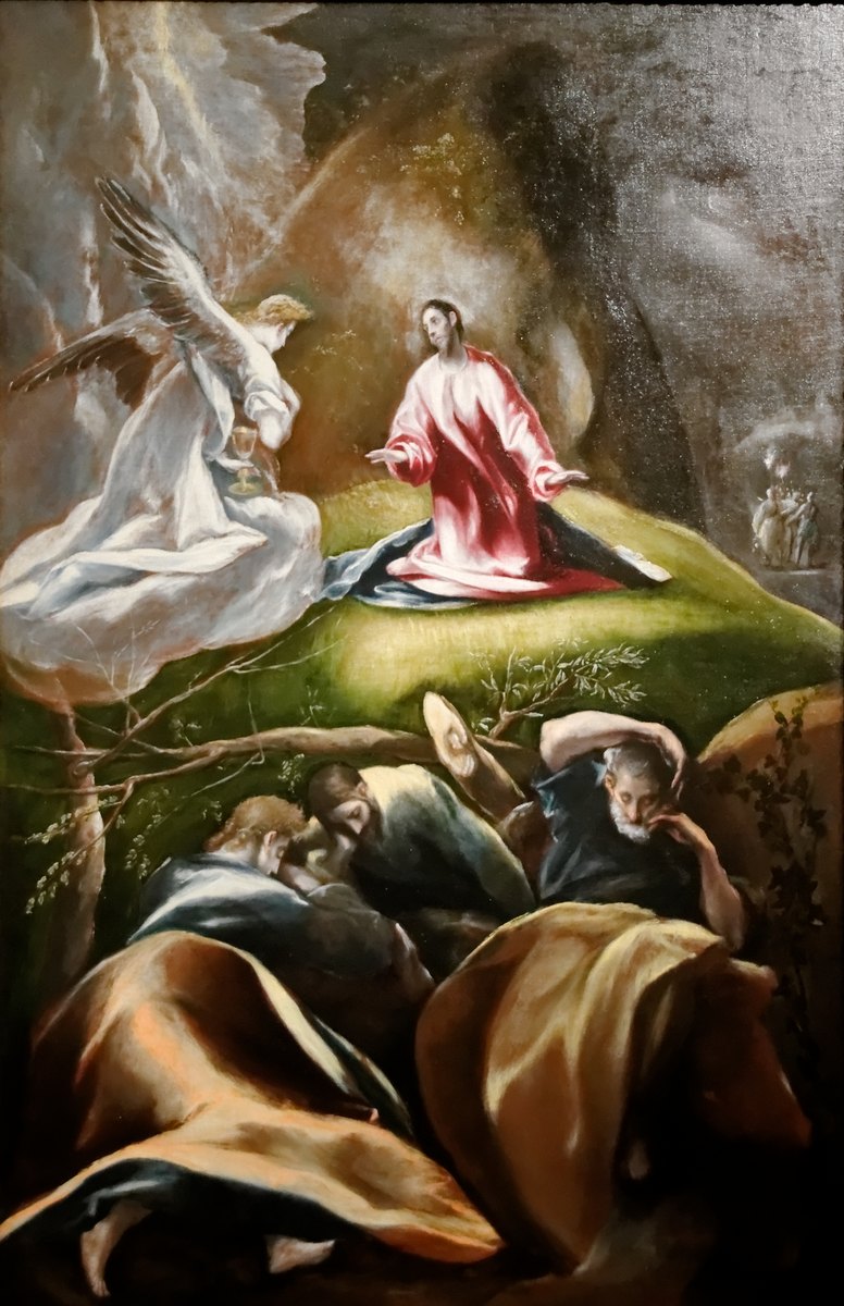 Agony in the Garden by El Greco