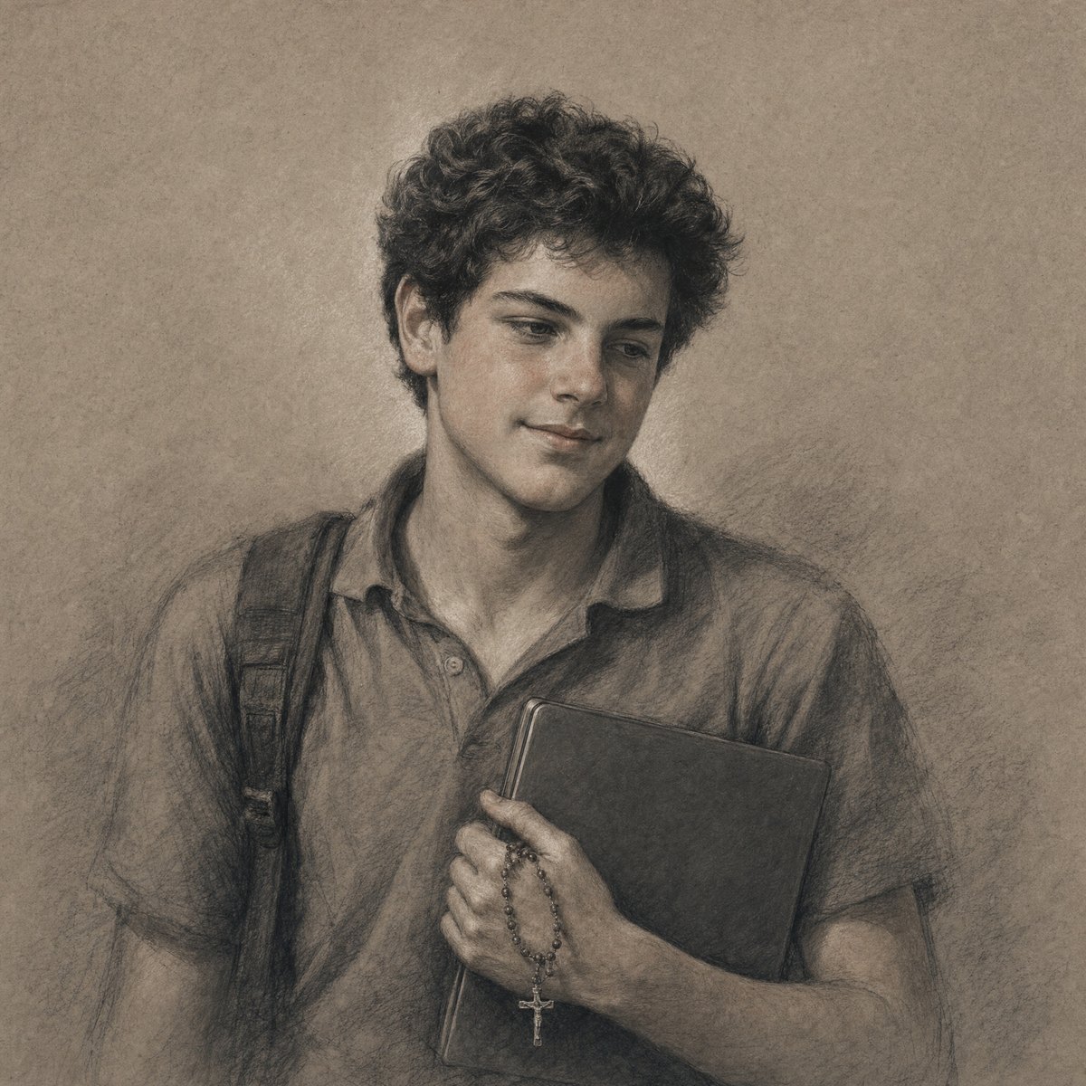 Saint Carlo Acutis by Catholic Art Studio