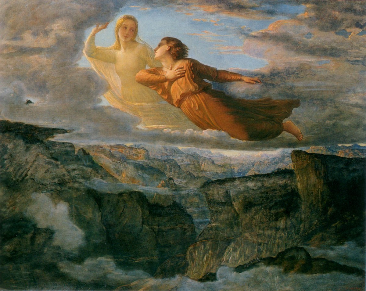 L’Idéal (Poem of the Soul - Ideal) by Louis Janmot