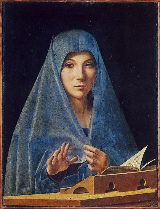 Virgin Annunciate by Antonello da Messina