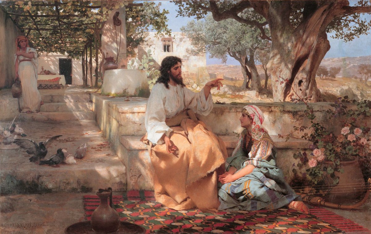 Christ in the House of Martha and Mary by Henryk Siemiradzki