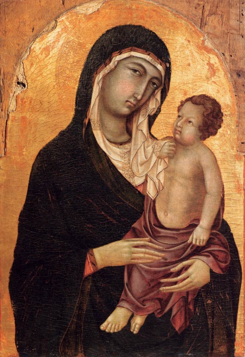 Virgin and Child by Ugolino di Nerio