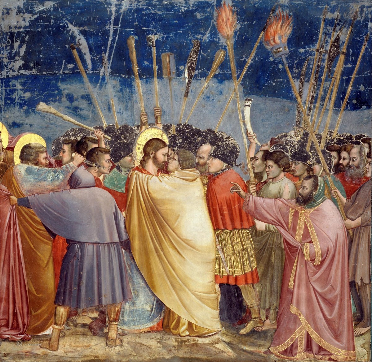 The Kiss of Judas by Giotto