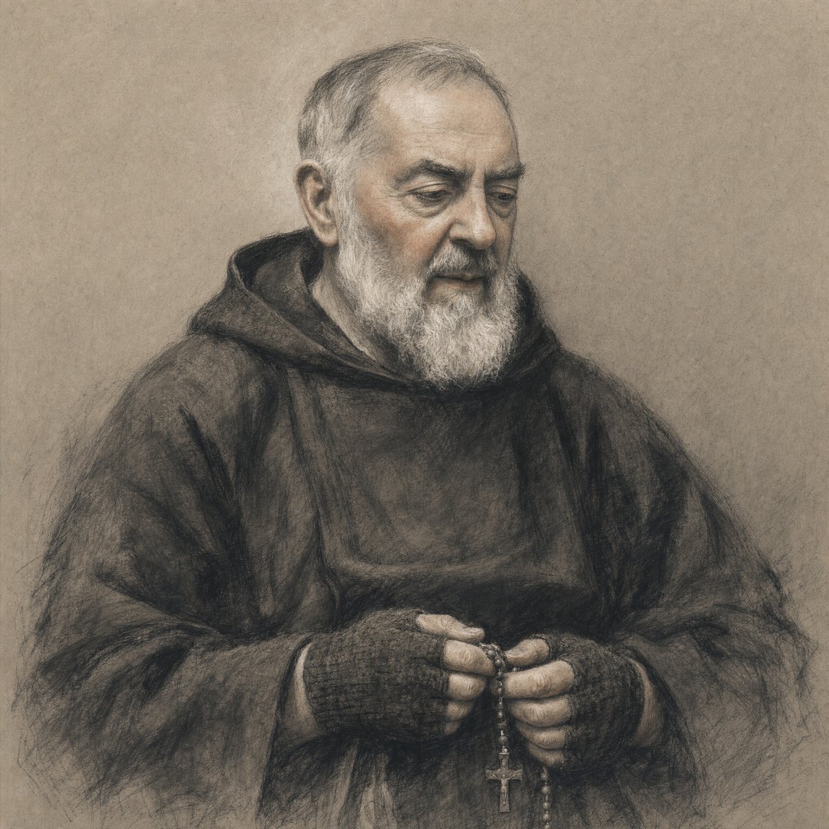 Saint Padre Pio by Catholic Art Studio